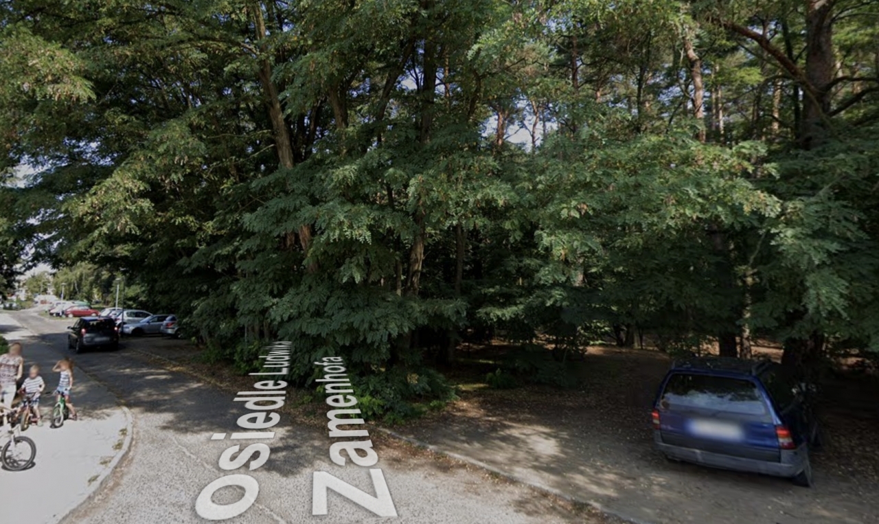 Chodzi o ten teren | fot. Google Street View