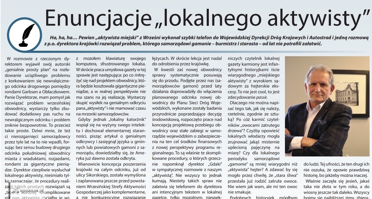 fot. Screen artykułu gazety "Przegląd Powiatowy"