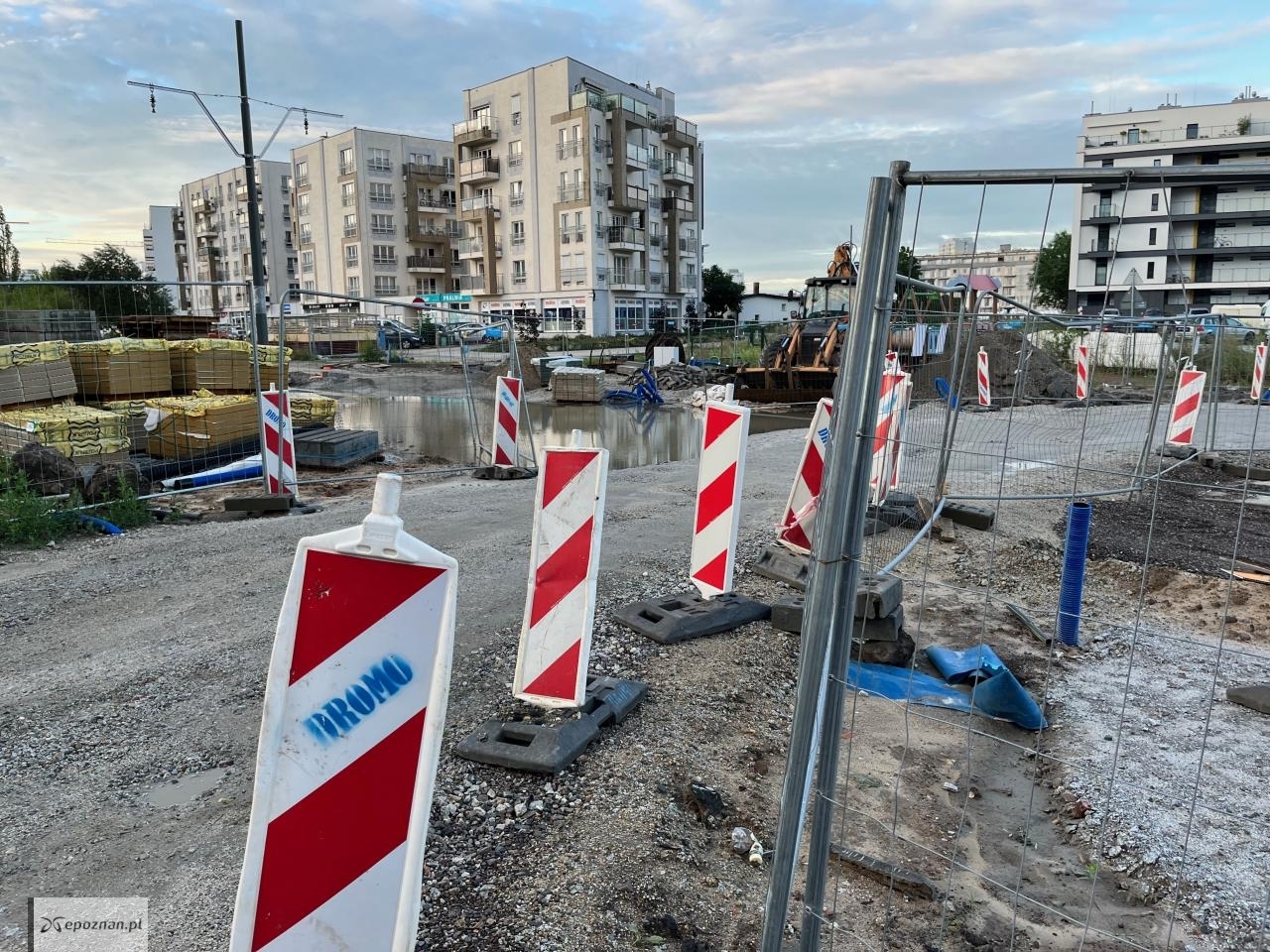 Ostatnie chwile przejazdu na Milczańskiej | fot. KaT