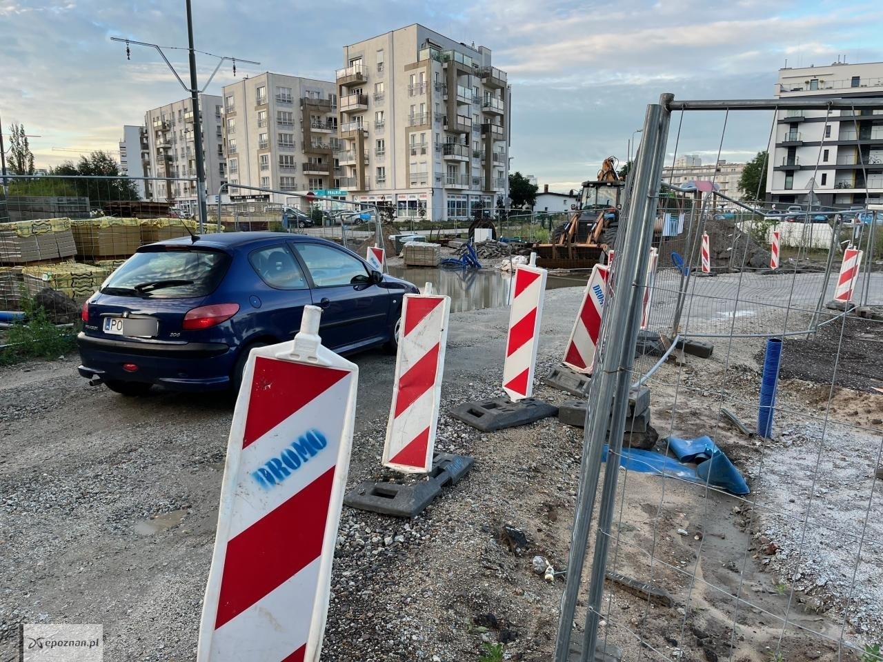 Ostatnie chwile przejazdu na Milczańskiej | fot. KaT