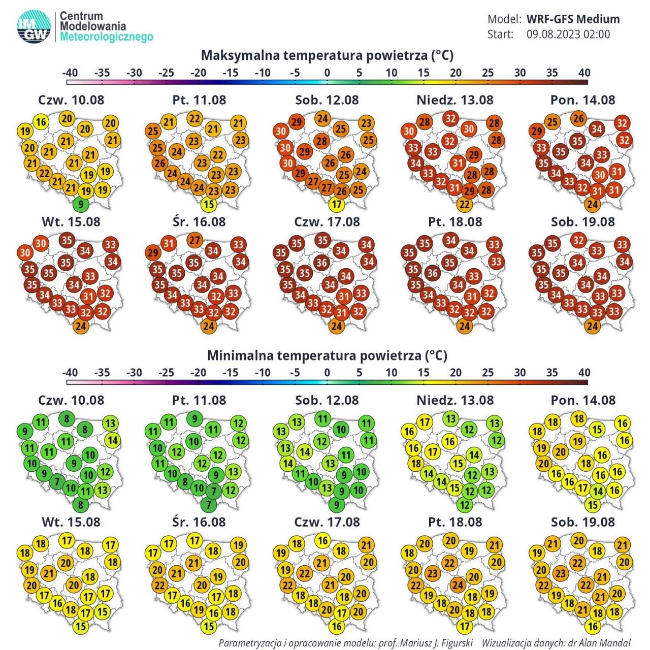 fot. IMGW PIB Centrum Modelowania Meteorologicznego