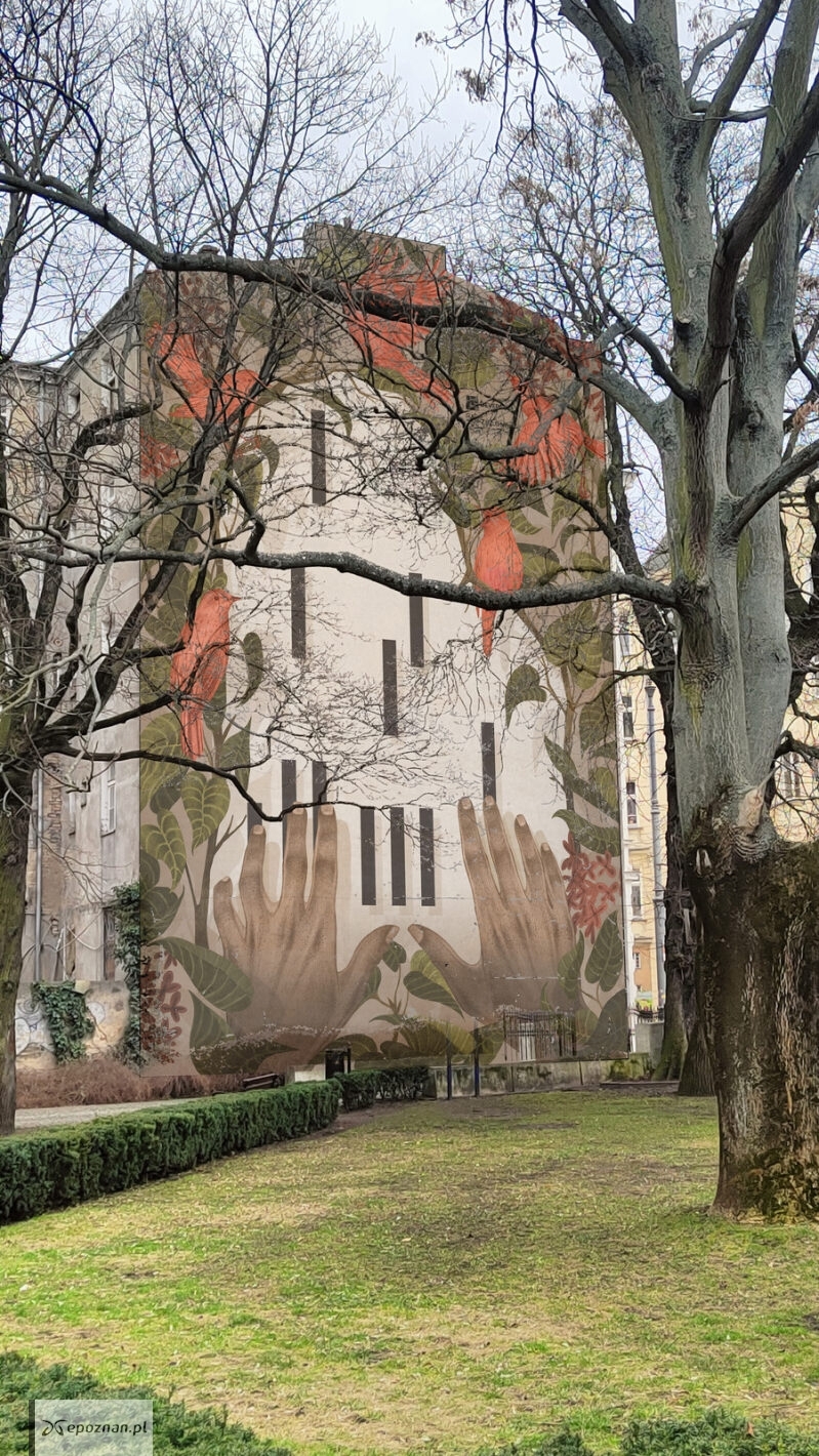 Tak mural ma wyglądać jesienią | fot. MURALL Studio