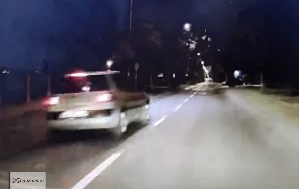 fot. Kadr filmu Komendy Powiatowej Policji w Wągrowcu.