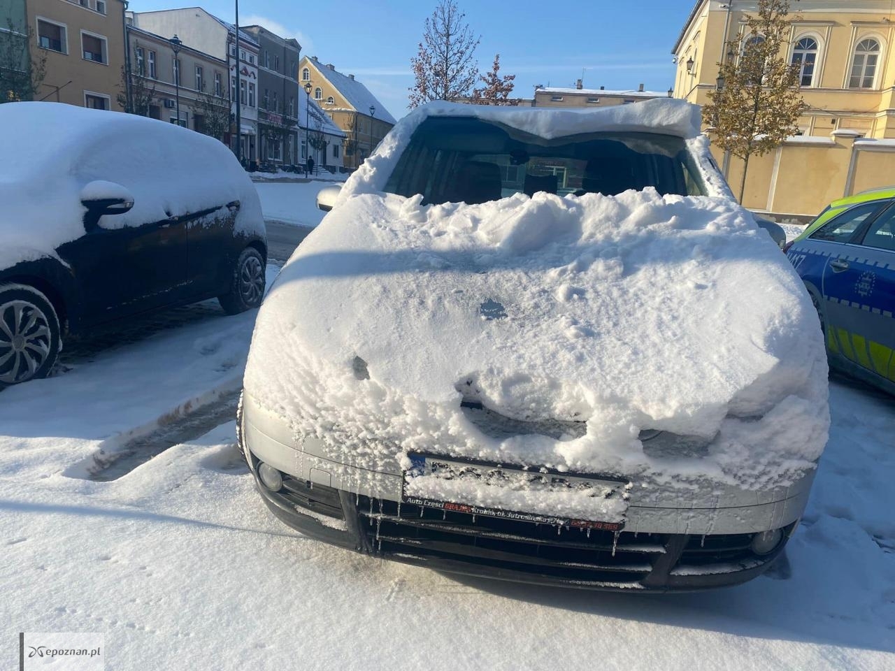 Auto z Krobi | fot. policja