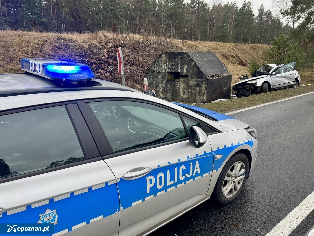 Wypadek z końca lutego | fot. policja