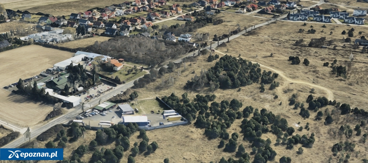Wieża ma powstać w tej okolicy | fot. Google Earth