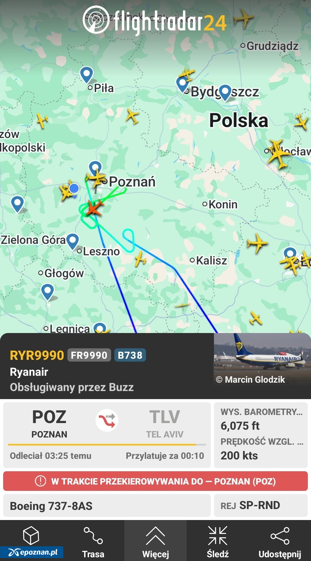 fot. flightradar24.com