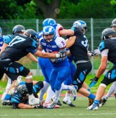 Kozły Poznań - Panthers Wrocław 0:56 | fot. Tomasz Szwajkowski