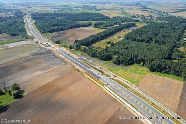 Budowa Zachodniej Obwodnicy Poznania | fot. Aerofoto Kaczmarczyk
