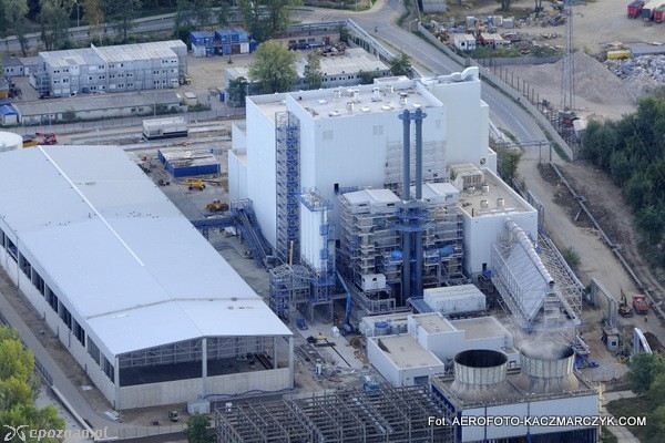Spalarnia odpadów z lotu ptaka | fot. Aerofoto Kaczmarczyk