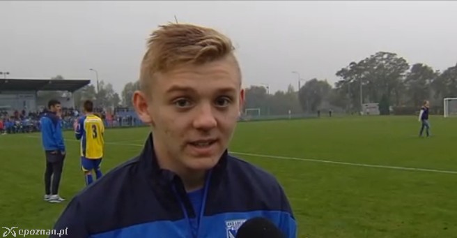 Kamil Jóźwiak fot. Lech TV