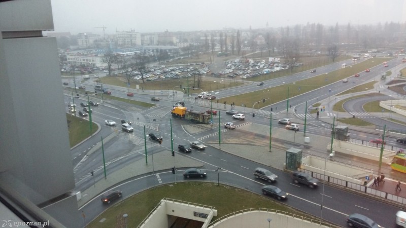 Transport jednego z wagonów | fot. Mateusz Borowski