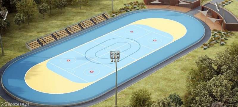 Tak ma wyglądać tor wrotkarski | fot. CSW Arena