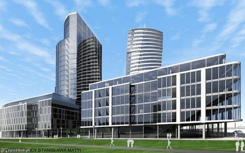 Taką wizję zabudowy terenu prezentowano kilka lat temu | fot. Pracownia Architektoniczna Grzegorza Czerwińskiego