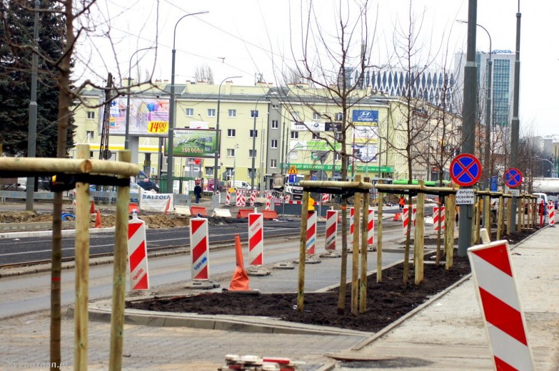 Prace na Dąbrowskiego w środę | fot. Włodzimierz Hoppel