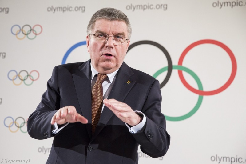 Thomas Bach, przewodniczący MKOl fot. PAP/EPA/CYRIL ZINGARO