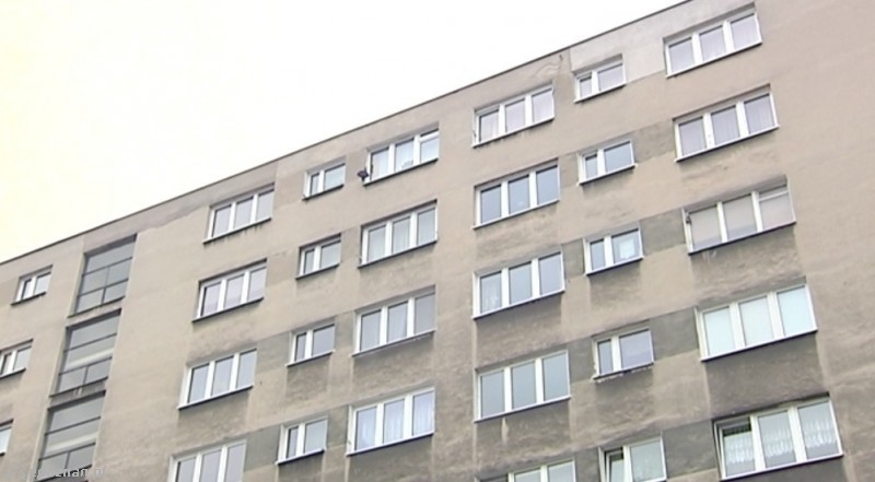 Z tego budynku strzelano do pieszych