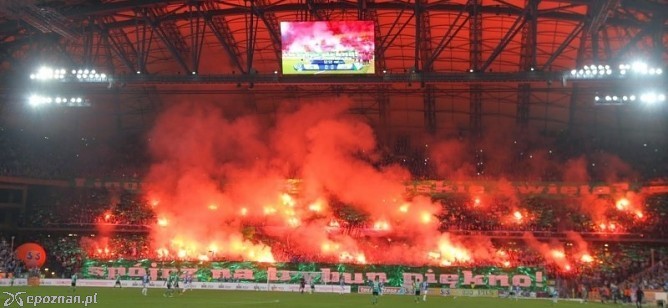 Ubiegłoroczny mecz Lech - Legia. fot. Rgoer Gorączniak, archiwum