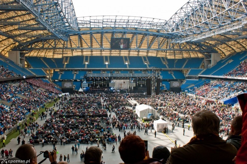 INEA Stadion w sobotę | fot. Maciej Kopiński