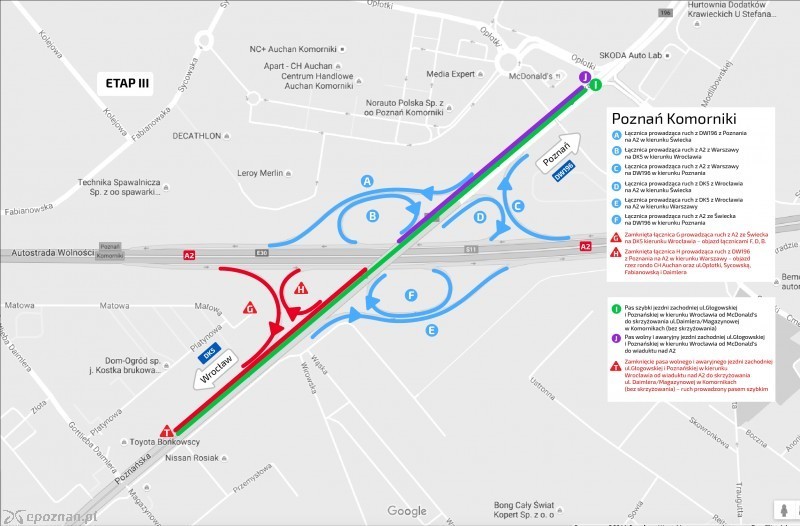 Poznań Komorniki | fot. Autostrada Wielkopolska