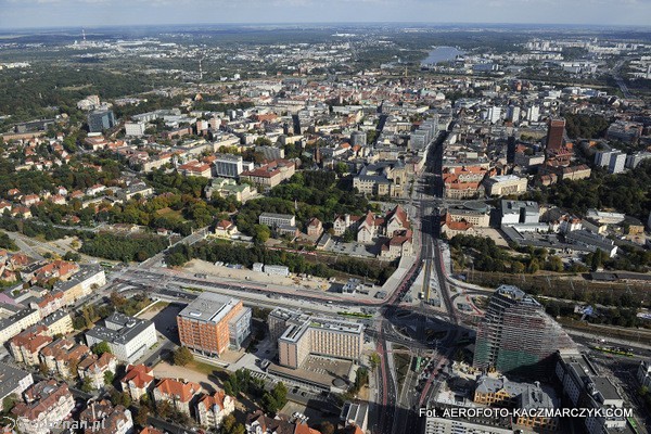 Kaponiera i Bałtyk | fot. Aerofoto Kaczmarczyk