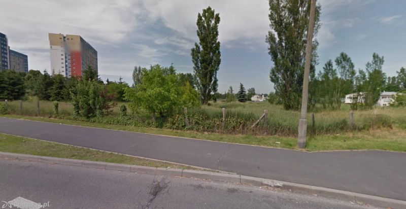 To na tym terenie ma powstać osiedle | fot. Google Maps