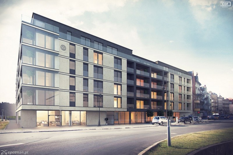 Wizualizacja zaprezentowana przez inwestora. Powstała w biurze CDF Architekci | fot. CDF Architekci