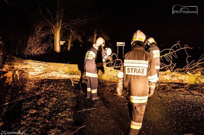 Interwencja w Szymanowie | fot. dh Szymon Sikora PHOTOsikora / OSP Koźmin Wielkopolski
