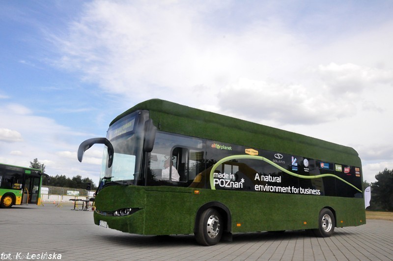 Tak wyglądał autobus, który w 2012 roku jeździł po Poznaniu | fot. K. Lesińska / MPK Poznań