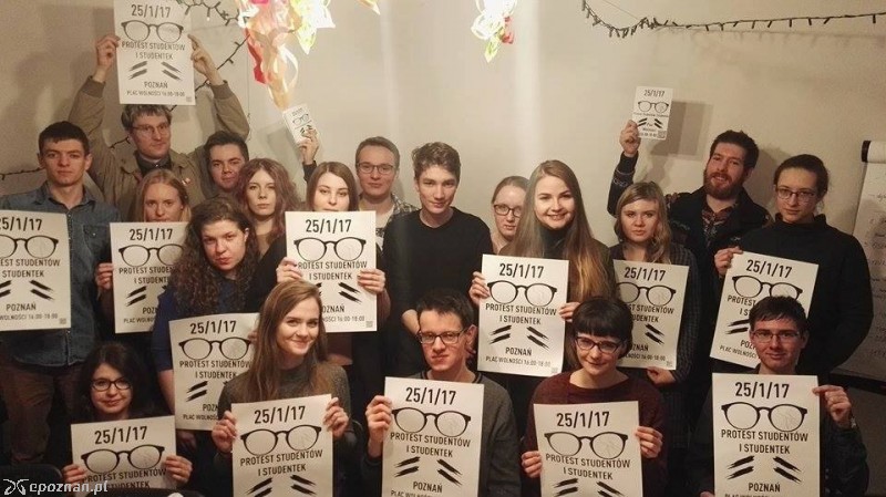 fot. Facebook Protest Studentów i Studentek