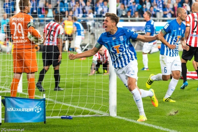 Bednarek tym razem nie będzie miał okazji do świętowania gola fot. Tomasz Szwajkowski, archiwum