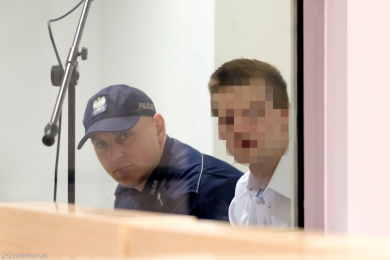 Adam Z. podczas piątkowej rozprawy | fot. Jakub Kaczmarczyk /PAP