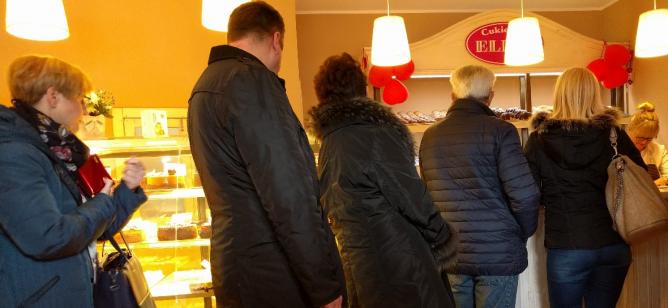 W cukierniach od rana jest tłoczno