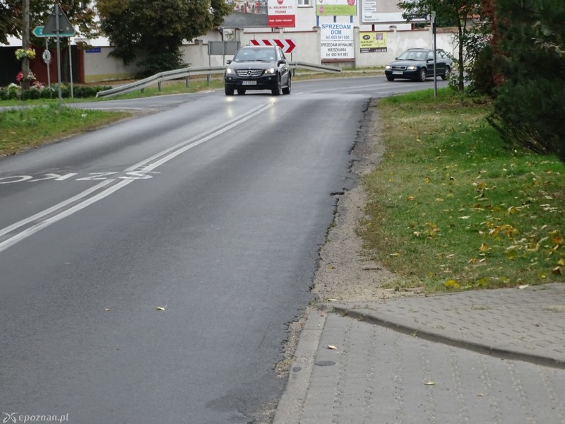 Poznańska w Skórzewie | fot. Zarząd Dróg Powiatowych w Poznaniu