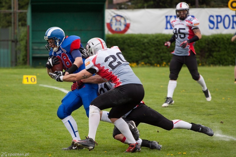 Kozły Poznań - Zagłębie Steelers Interpromex Będzin 39:7  | fot. Tomasz Szwajkowski