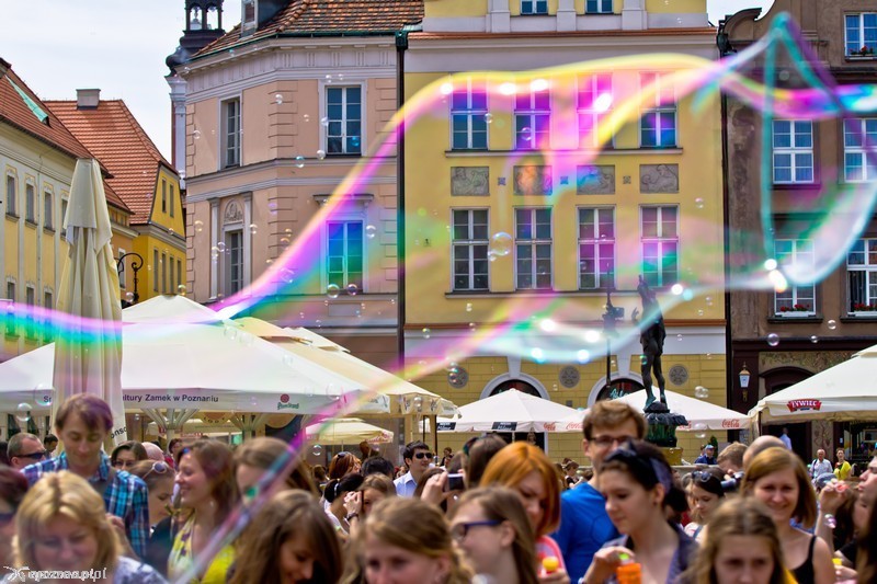 Tak poznaniacy bawili się rok temu | fot. Tomasz Szwajkowski