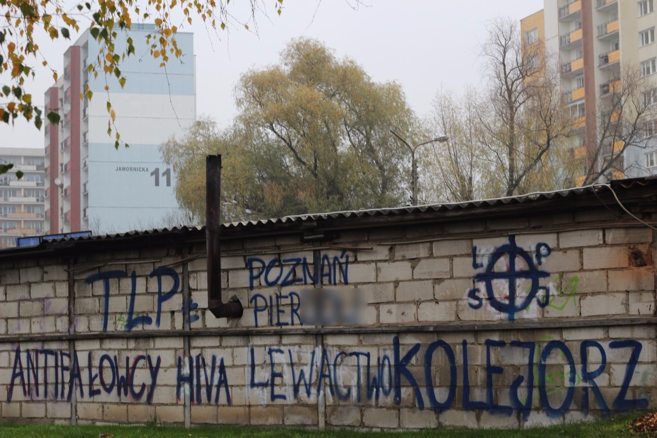 W Poznaniu można zobaczyć m.in. takie napisy | fot. Renata Winczewska