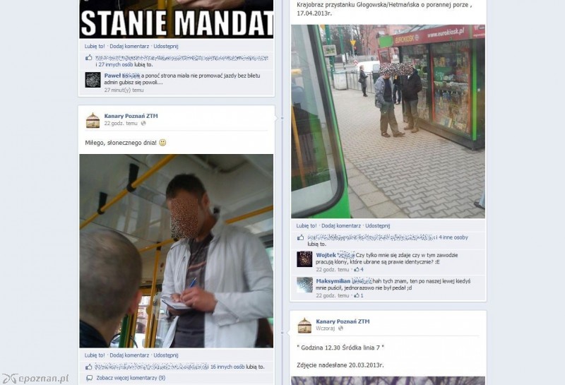 fot. Facebook Kanary Poznań ZTM 