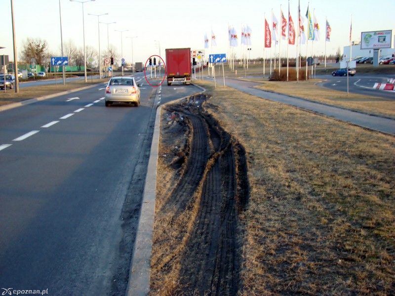 Chodzi o przesunięcie tej wysepki | fot. czytelnik
