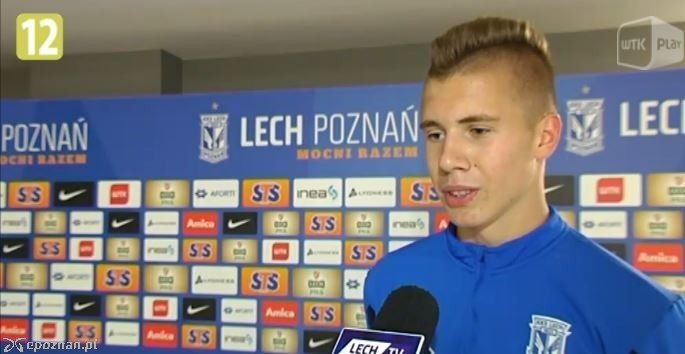 Bartosz Przybysz fot. Lech TV