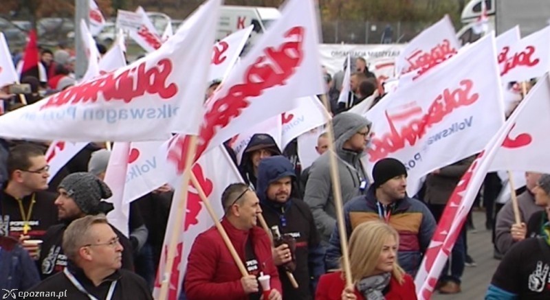 Jeszcze niedawno pracownicy protestowali
