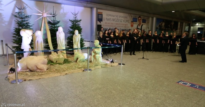 Jedna z dotychczasowych inauguracji żłóbka na Ławicy