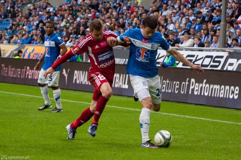 Lech Poznań - Podbeskidzie Bielsko-Biała 0:2 | fot. Tomasz Szwajkowski