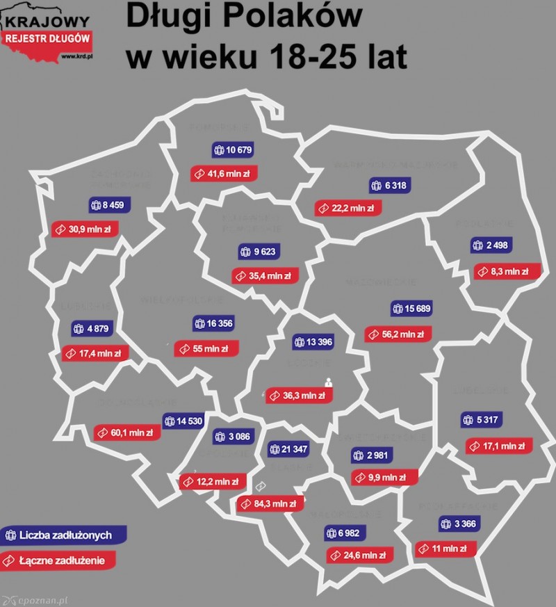 fot. Krajowy Rejestr Długów