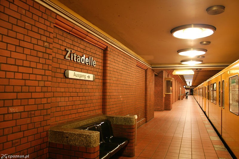 Stacja berlińskiego metra Zitadelle | fot. Wikipedia