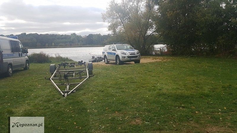 Akcja poszukiwawcza policji nad Rusałką