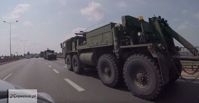 Amerykańskie wojsko w okolicach Poznania | fot. Jakub