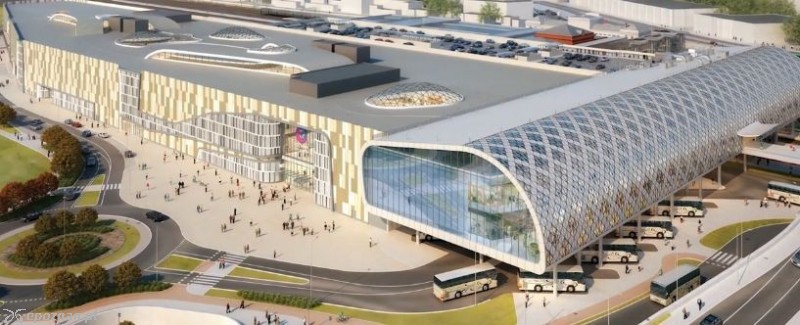 Wizualizacja Zintegrowanego Centrum Komunikacyjnego | fot. materiały inwestora