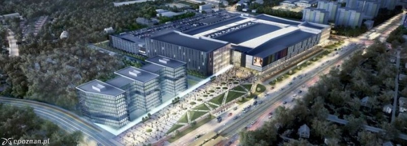 CH Metropolis planowane przy ul. Hetmańskiej | fot. inwestor - Echo Investment