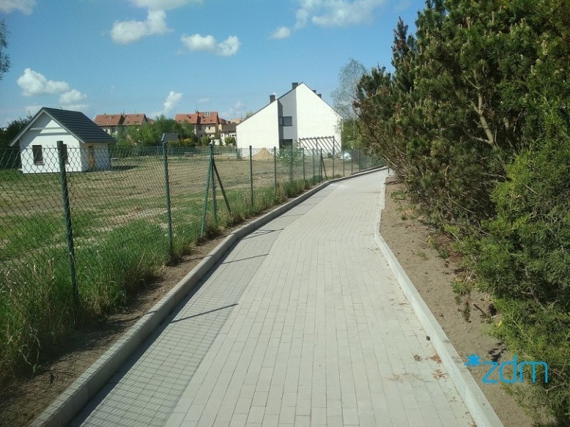 Nowy chodnik | fot. ZDM